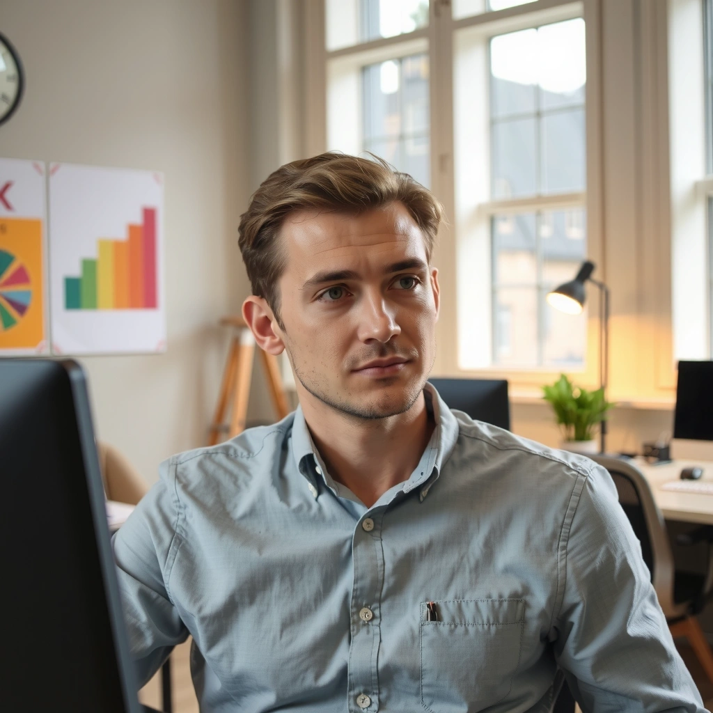 Portrét Marka Dvořáka, specialisty na digitální marketing