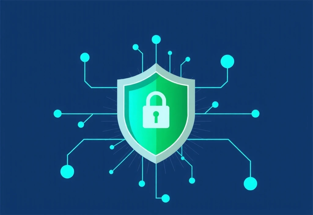 Ilustrace bezpečnosti dat a soukromí