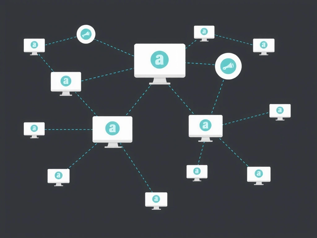 Ilustrace propojených webových stránek a externích odkazů
